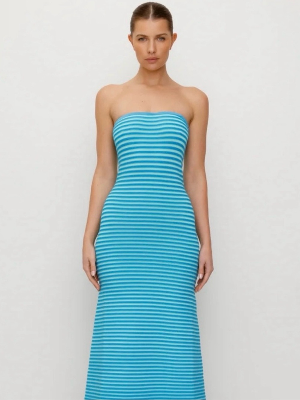 The Wolf Gang Sumnor Summer Knit Maxi Dress (XL)